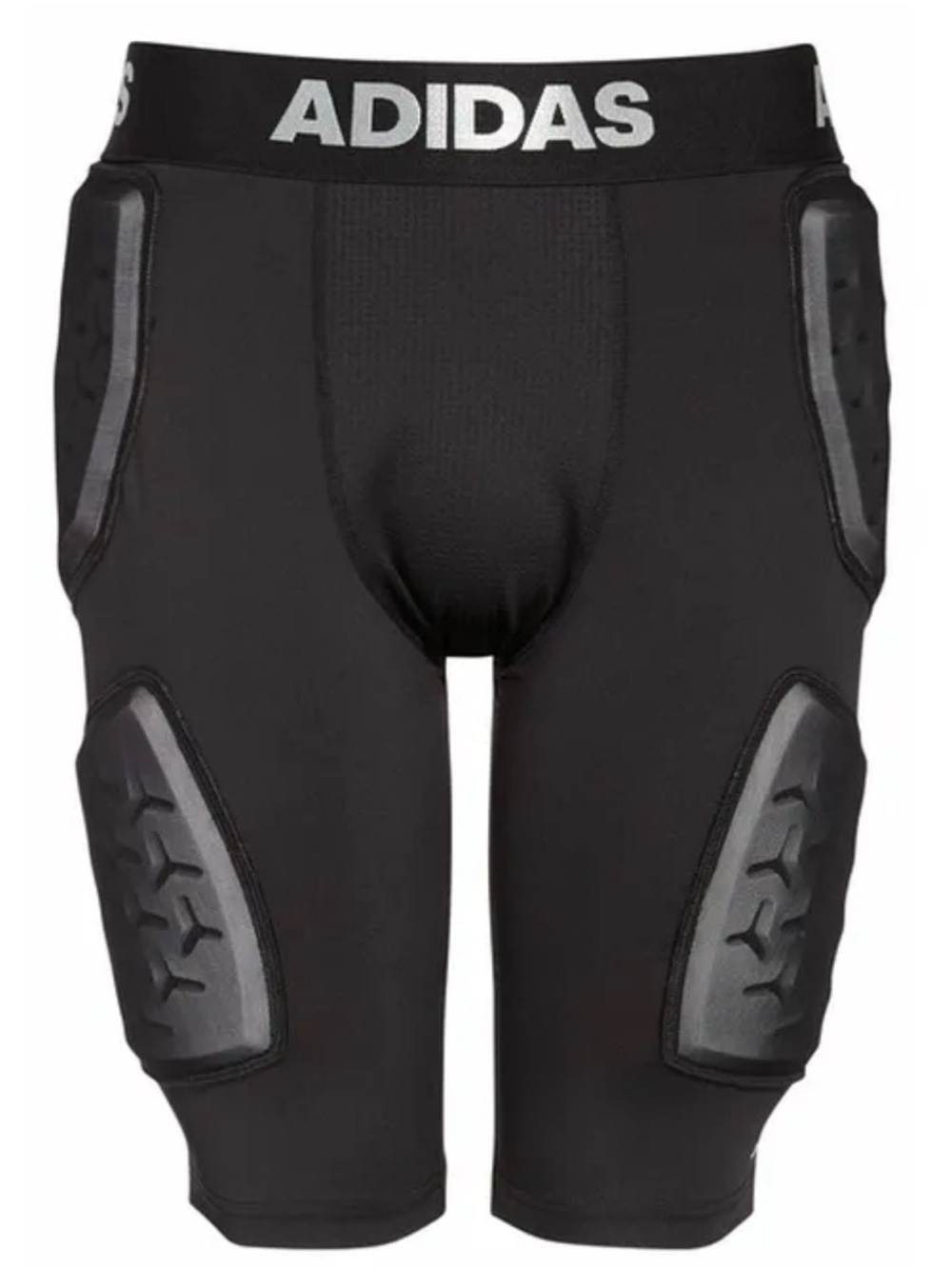 Aeroready Adidas Men’s padded football girdle compression shorts-5 pads